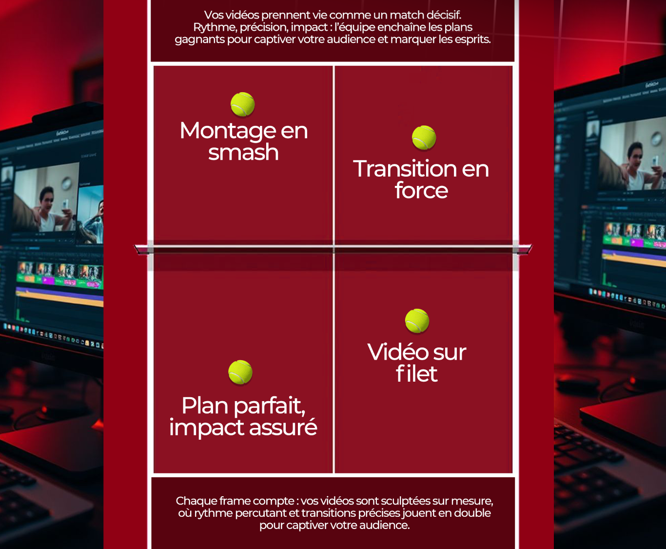 Studio sp&eacute;cialis&eacute; dans le montage vid&eacute;o en Afrique